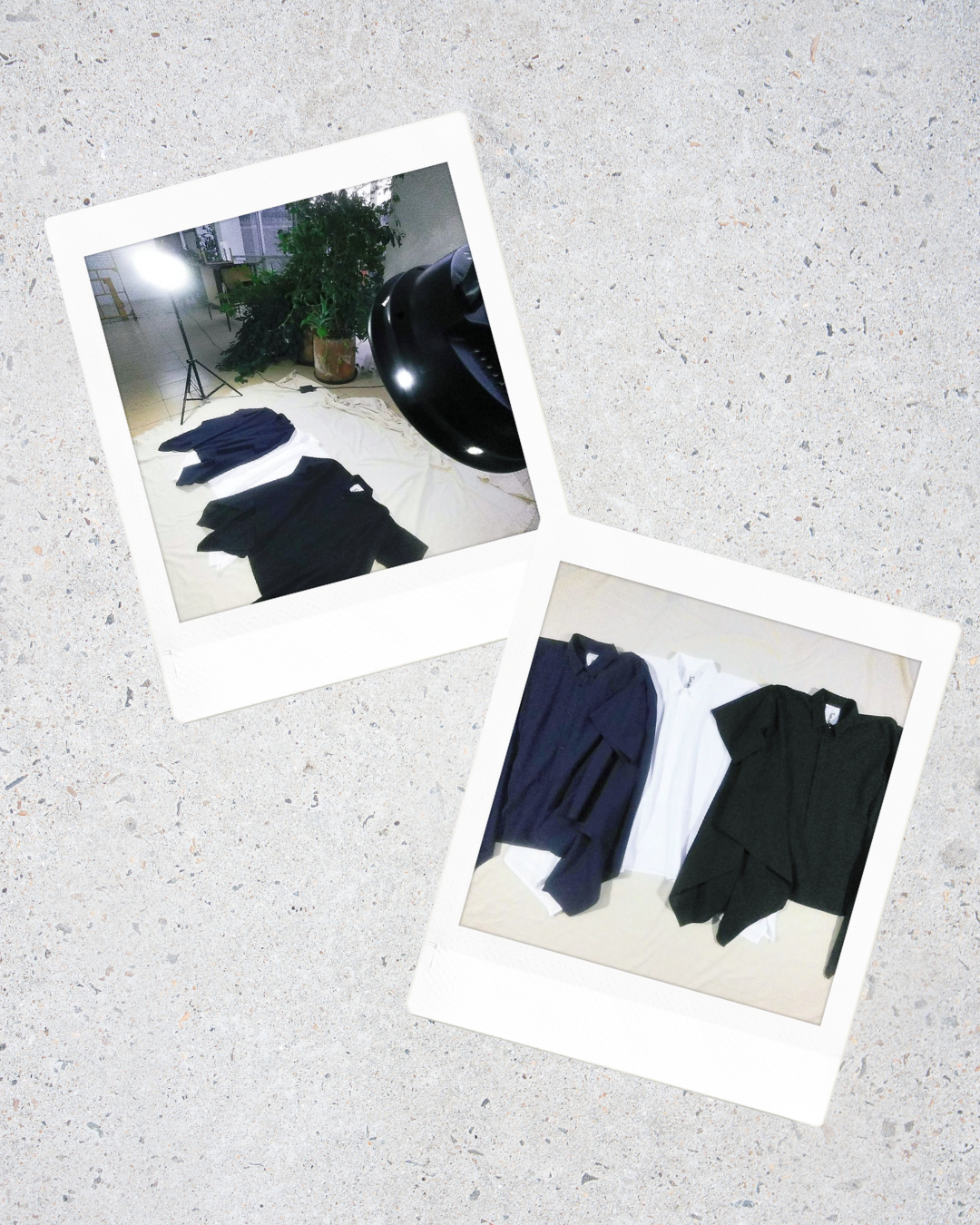 Blusa Cuadro / Marino