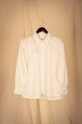Blusa de seda | Iguana Seda Blanco