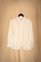 Blusa de seda | Iguana Seda Blanco