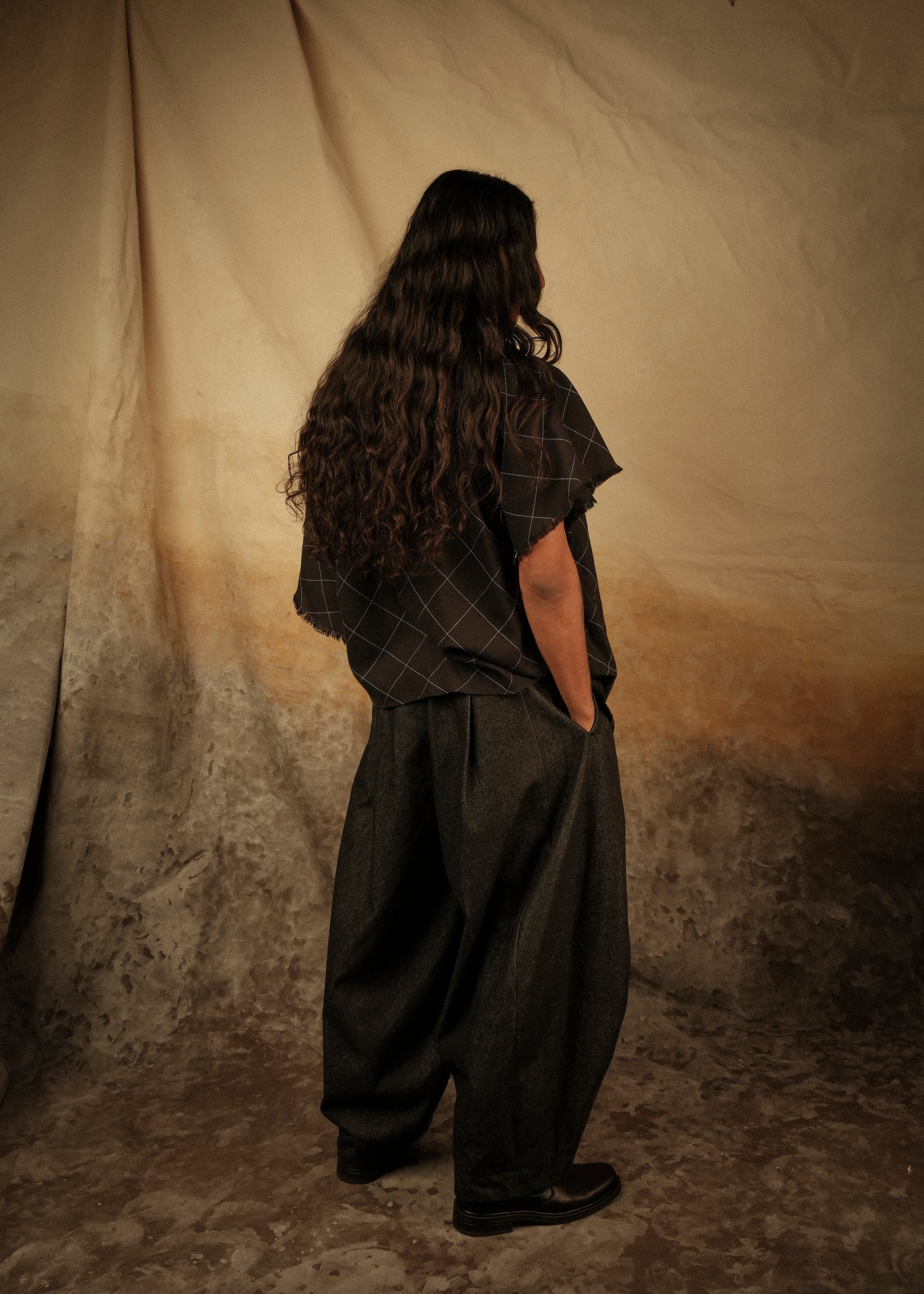 Pantalón de algodón mezclilla | Chité
