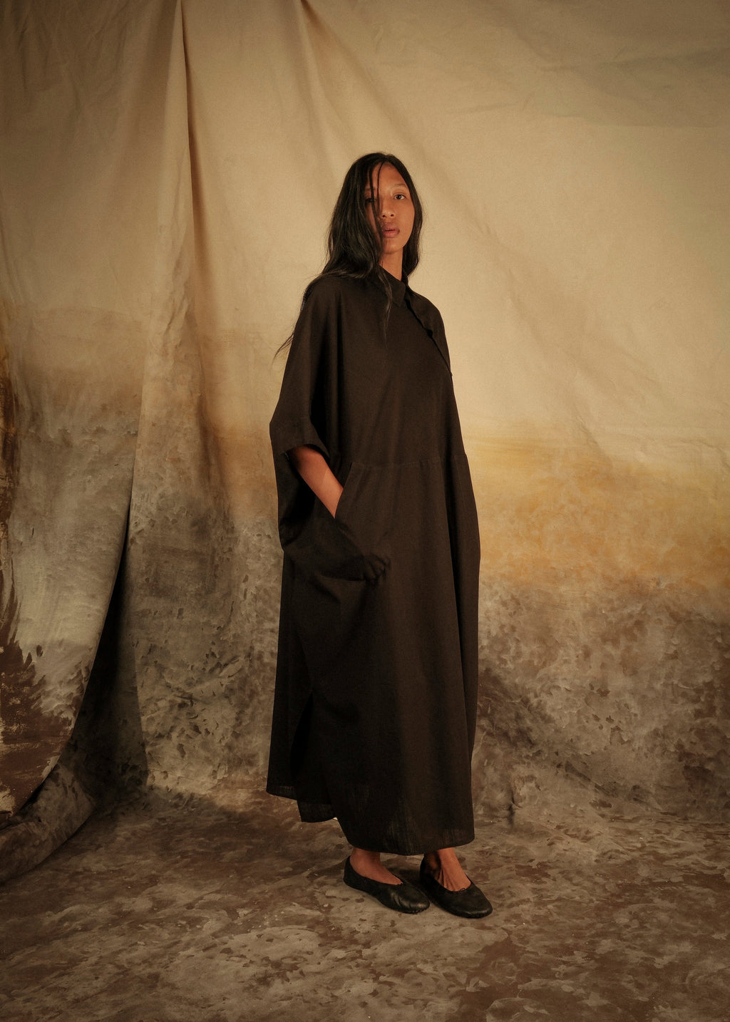 Vestido de algodón | Camisero Diome