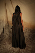 Vestido de algodón negro | Coseta